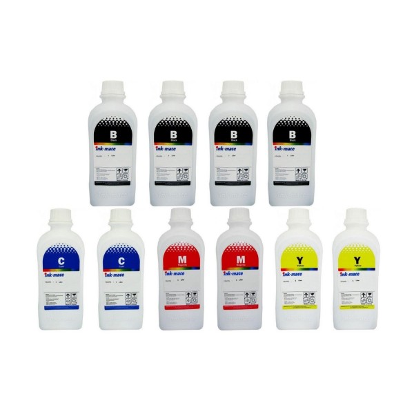 Pachet Flacon cerneala Ink-Mate Compatibil Brother 4x LC129XLBK Negru 2x LC125XLC Cyan 2x LC125XLM Magenta 2x LC125XLY Galben 10000 ml