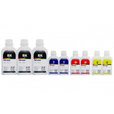 Pachet Flacon Refill Cerneala Ink-Mate 3X 500ml Negru HP CN625AE (970XL), 2X 500ml Cyan HP CN626AE (971XL), 2X 500ml Magenta HP CN627AE (971XL), 2X 500ml Yellow HP CN628AE (971XL) si Pix Schneider