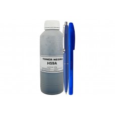 Set Flacon Refill Praf Toner Compatibil (HP59A) CF259A Negru, 120g, Pix Schneider si Pix cu gel 