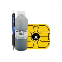 Set Refill Toner 120g + Chip 3000 pagini, Compatibil HP59A CF259A Negru, Pix Jestream