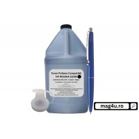 Set Bidon Refill Toner si Palnie SCC Compatibil HP153A, W1530A Negru 1000g, Pix Schneider