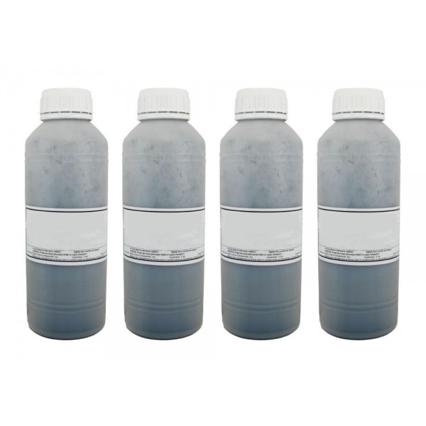 Pachet AlphaChem Compatibil  Xerox 4x 006R01182 Doza Refill Negru 1600g si Pix Schneider