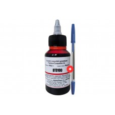 Set Flacon Cerneala Compatibil Brother BTD100 Magenta 100ml cu Picurator si Pix de Unica