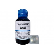 Flacon Cerneala AlphaChem Compatibil Canon 1x100ml CL-541C Cyan, 1buc Cdr Maxell cu plic