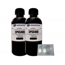 Set Flacon Cerneala AlphaChem Compatibil Canon 2x200ml PG-540 Negru, 2buc Cdr Maxell cu plic