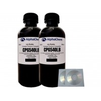 Set Flacon Cerneala AlphaChem Compatibil Canon 2x200ml PG-540L Negru, 2buc Cdr Maxell cu plic