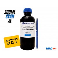 Flacon Cerneala AlphaChem Compatibil HP (305XL) 1x200ml 3YM63AE Cyan  si pix Schneider