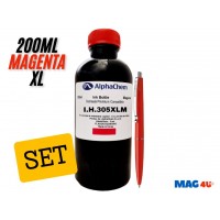 Flacon Cerneala AlphaChem Compatibil HP (305XL) 1x200ml 3YM63AE Magenta  si pix Schneider