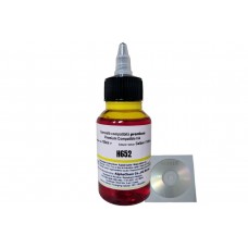 Set Flacon Cerneala AlphaChem Compatibil HP652 1x100ml F6V24AE Galben cu CD-R Maxell