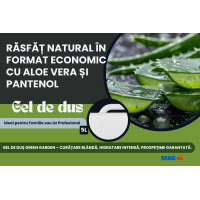 Gel de Duș Hidratant Green Garden 5 Litri – Răsfăț Natural, Curățare Blândă și Refacerea Barierei Hidrolipidice