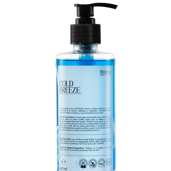 Gel de Duș Hidratant Cold Breeze 400 ml – Prospețime Răcoritoare și Îngrijire Intensivă cu Pantenol