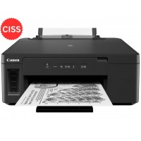 Imprimanta economica inkjet CISS monocrom Canon Pixma GM2040 A4 Wi-Fi Duplex