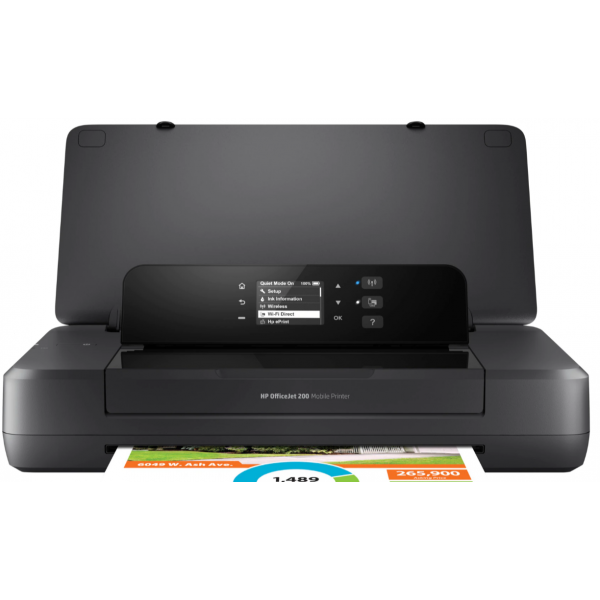 Imprimanta inkjet color portabila HP OfficeJet 200 A4 Wi-Fi
