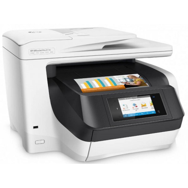 Multifunctional inkjet color HP Officejet Pro 8730 e-All-in-One A4 WiFi Duplex 4 in 1
