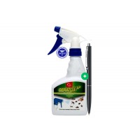 Geratox GP+ Insecticid Lichid Universal 500 ml, Solutie Profesionala pentru Gandaci, Tantari, Muste si Furnici si Pix Schneider 