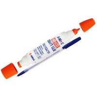 Set Aracet Amos WCG34, 1 x 34 ml / 36 g - Lipici Lichid Non-Toxic cu 2 Capete Aplicatoare pentru Hartie, Lemn, Textile, Scoala și Hobby + 1xPix Radius Zanzi