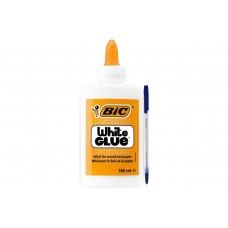 Set Aracet BIC 118 ml + Pix Radius Zanzi – Lipici Lichid Alb Lavabil cu Aplicator Twist pentru Hârtie, Carton, Fotografii și Lemn