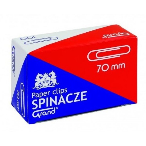 Agrafe metalice zincate 70mm Grand 50 bucati argintii
