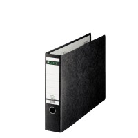 Biblioraft LEITZ 180, A3 landscape, margine metalica, 80mm - marmorat
