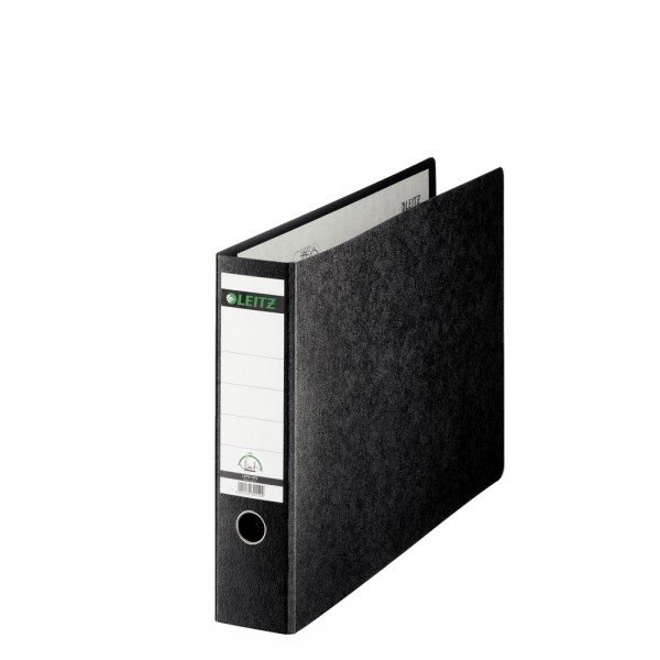 Biblioraft LEITZ 180, A3 landscape, margine metalica, 80mm - marmorat