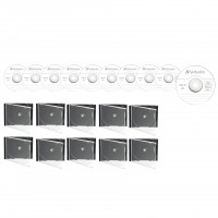 CD-R disc Verbatim 700MB/80minute 52x EXTRA PROTECTION 10 bucati cu carcasa jewel