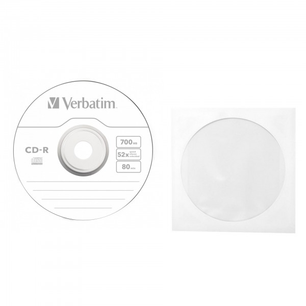 CD-R disc Verbatim 700MB/80minute 52x EXTRA PROTECTION cu plic inclus