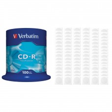 CD-R disc Verbatim 700MB/80minute 52x spindle EXTRA PROTECTION 100 bucati cu 100 plicuri