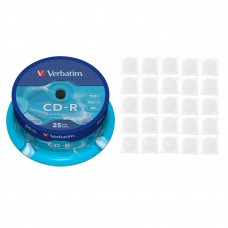 CD-R disc Verbatim 700MB/80minute 52x spindle EXTRA PROTECTION 25 bucati cu 25 plicuri