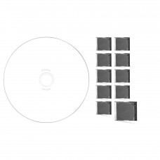 CD-R disc Verbatim 700MB/80minute 52x printabil AZO 10 bucati cu carcasa slim id-brand