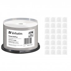 CD-R disc Verbatim 700MB/80minute 52x spindle printabil AZO CRYSTAL 50 bucati cu 50 plicuri non-id
