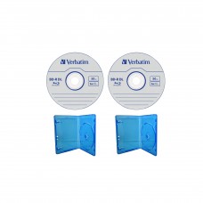 Blu-ray disc Verbatim 50GB 6x HardCoat 2 discuri cu carcasa blu-ray
