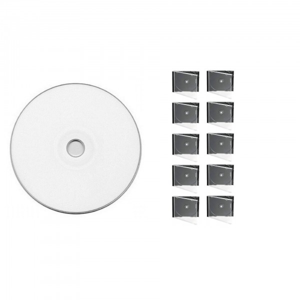 CD-R disc Verbatim 700MB/80minute 52x spindle Pintabil extra protection 10 bucati cu carcasa jewel