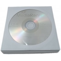 CD-R 50 discuri MediaRange 700MB/80minute 52x cu 50 plicuri