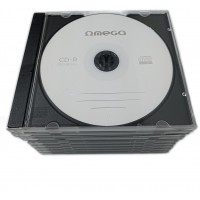 CD-R 10 discuri OMEGA 700MB/80minute 52x cu 10 carcase JEWEL CASE