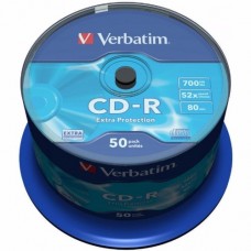 CD-R Verbatim, 700MB, 52X, 50 buc