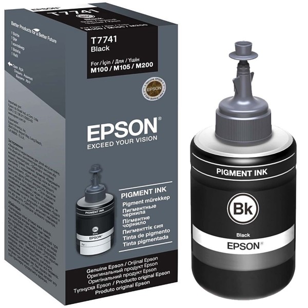 Epson C13T77414A (T7741) flacon cerneala pigment negru 140ml , 6000 pagini