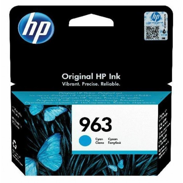 Cartus cerneala Original HP963, 3JA23AE Cyan, 10.77ml