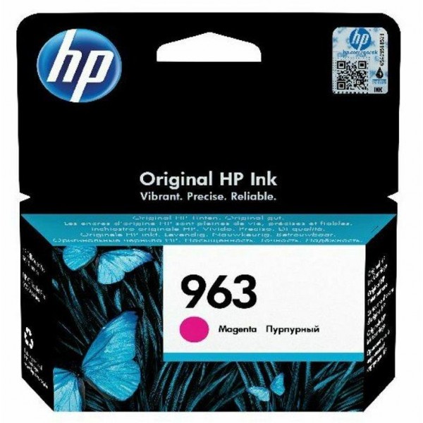 Cartus cerneala Original HP963, 3JA24AE Magenta, 10.77ml