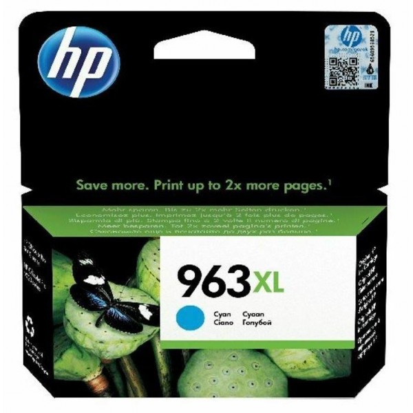 Cartus cerneala Original HP963XL, 3JA27AE Cyan, 22.77ml