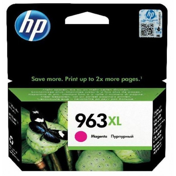 Cartus cerneala Original HP963XL, 3JA28AE Magenta, 22.77ml