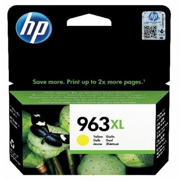 Cartus cerneala Original HP963XL, 3JA29AE Galben, 22.77ml