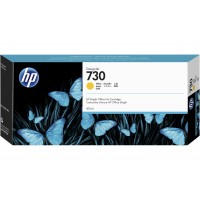 Cartus cerneala Original HP730, P2V70A Galben, 300ml