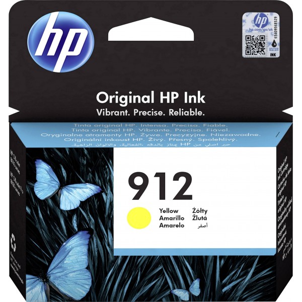 Cartus cerneala Original HP912, 3YL79AE Galben, 2.93ml