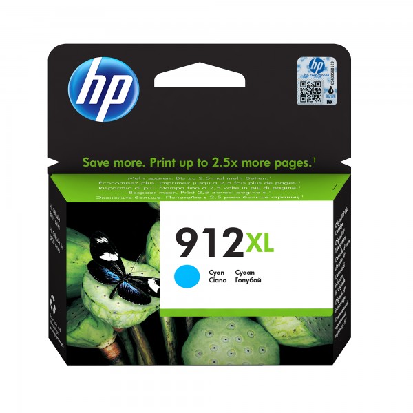 Cartus cerneala Original HP912XL, 3YL81AE Cyan, 9.9ml