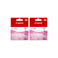 Pachet Cartuse Cerneala Original Canon 2x CLI-521M Magenta 18 ml si pix Schneider