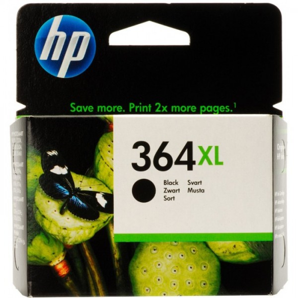 Cartus cerneala Original HP364XL, CN684EE Negru, 18ml