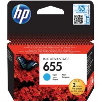Cartus cerneala Original HP655, CZ110AE Cyan, 600pagini