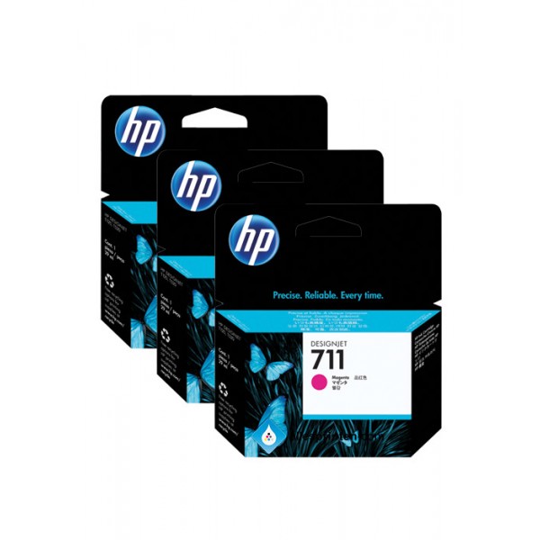 Cartus cerneala Original HP711, CZ135A Magenta, 87ml