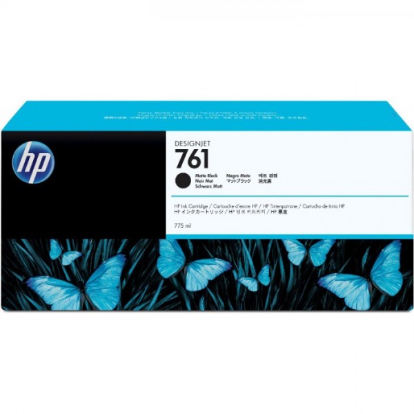 Cartus cerneala Original HP761, CM997A Negru mat, 775ml