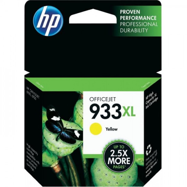 Cartus cerneala Original HP933XL, CN056AE Galben, 8.5ml